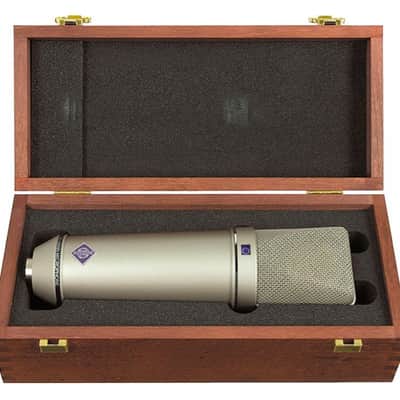Neumann U87 U87Ai (Nickel) Studio Mic Condenser Microphone + Box PROAUDIOSTAR image 1