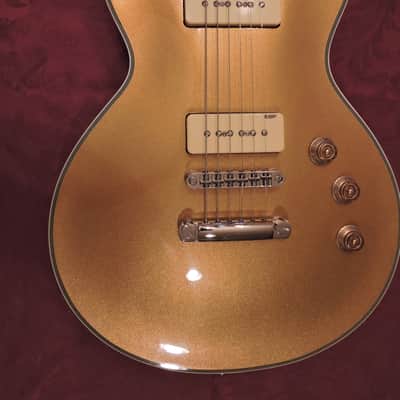 ESP ltd EC-256p  Gold top guitar with P90-style pickups. image 1