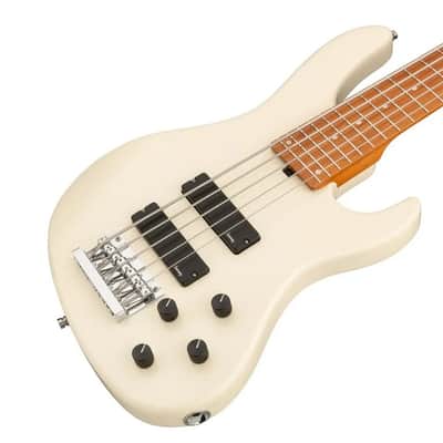 Sadowsky MetroExpress 5-String 24-Fret Modern Bass Roasted Maple Fingerboard 5-String Solid Olympic White image 7