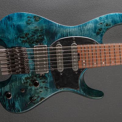 Ibanez Q547PB 7 String - Cosmic Blue Low Gloss image 1