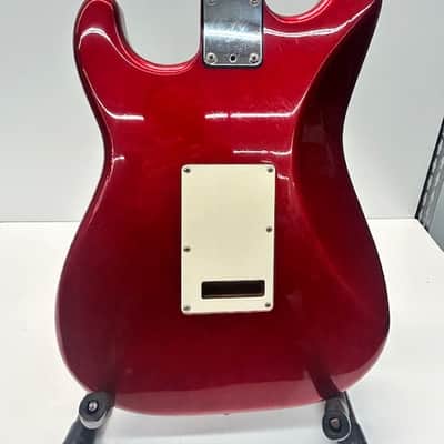 1984 - 1987 Fender Contemporary Stratocaster Kahler Spyder Candy Apple Red image 3