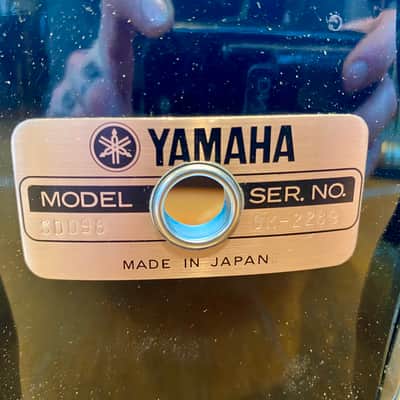 Yamaha SD098 Recording Custom mid-80s - Black image 6