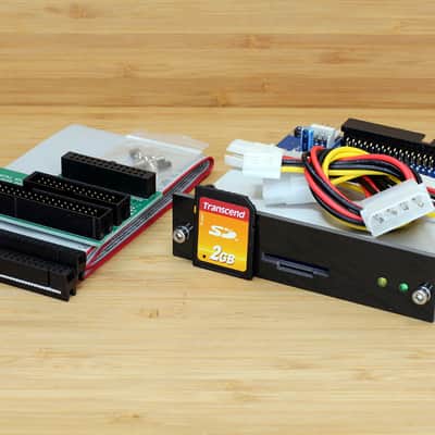 Akai MPC 3000 & Vintage Sampler SCSI SD Card Reader Kit | Hot Swap Black image 4