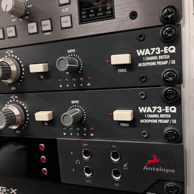 Warm Audio WA73-EQ 1-Channel British Microphone Preamp / EQ 2018 - Present - RAF Blue Gray image 2