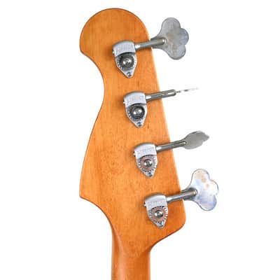 Offbeat Guitars "Priscilla" Bass - Nitro Relic Finish, Active EMG Music Man P/U, Patina Copper Guard image 11