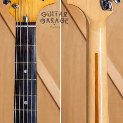 1981 Fender USA Stratocaster Hardtail Burgundy Mist refin - original pickups - original hardcase image 4