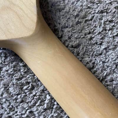 Left Handed Guitar Maple Wood Neck, 24 Frets Rosewood Fingerboard image 2