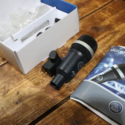 AKG D40 Cardioid Dynamic Instrument Mic 2010s - Black image 3