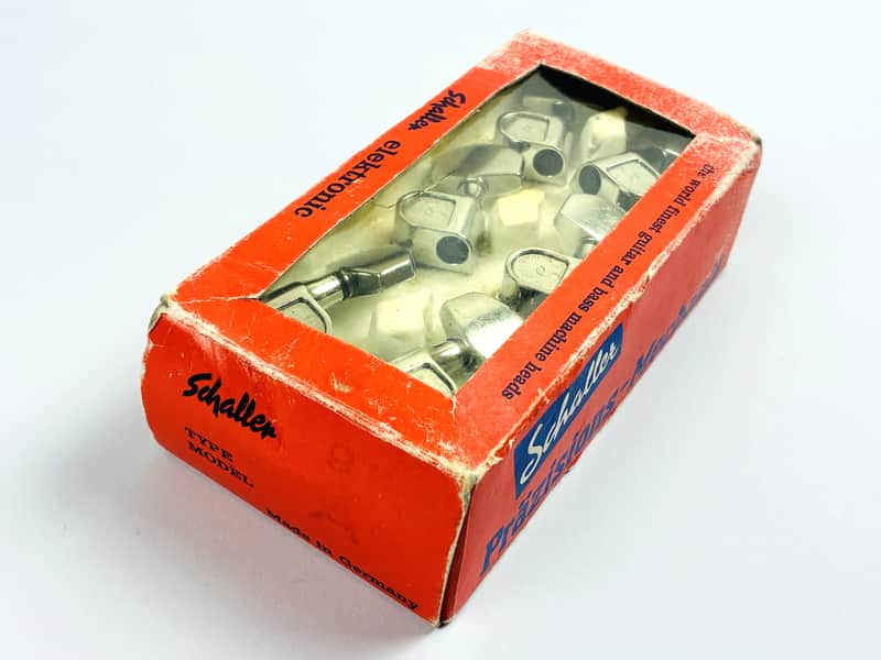 Schaller ‘70s–Early ‘80s M6 Tuners – Made in W. Germany (Boxed Set) - Chrome image 1