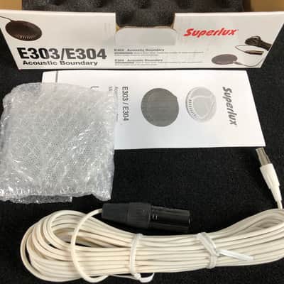 Superlux E303W Uni-Directional Cardioid Condenser Boundary Microphone - WHITE image 3