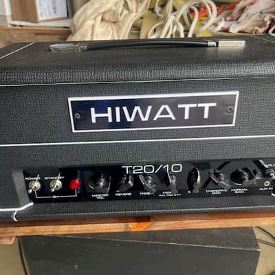 Hiwatt T20/10 2-Channel 20-Watt Guitar Amp Head 2019 - Present - Black image 1