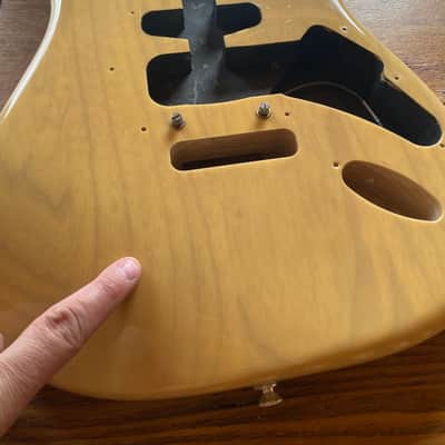 Fender S Style Deluxe Body - Natural image 6