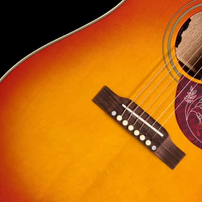 Epiphone Hummingbird Standard Cherry Sunburst with Gig Bag image 4