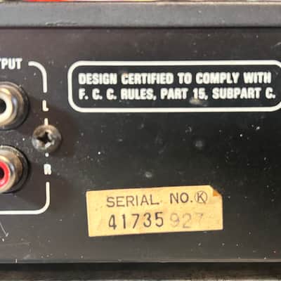 Rotel RT-830A 1990’s - Black image 6