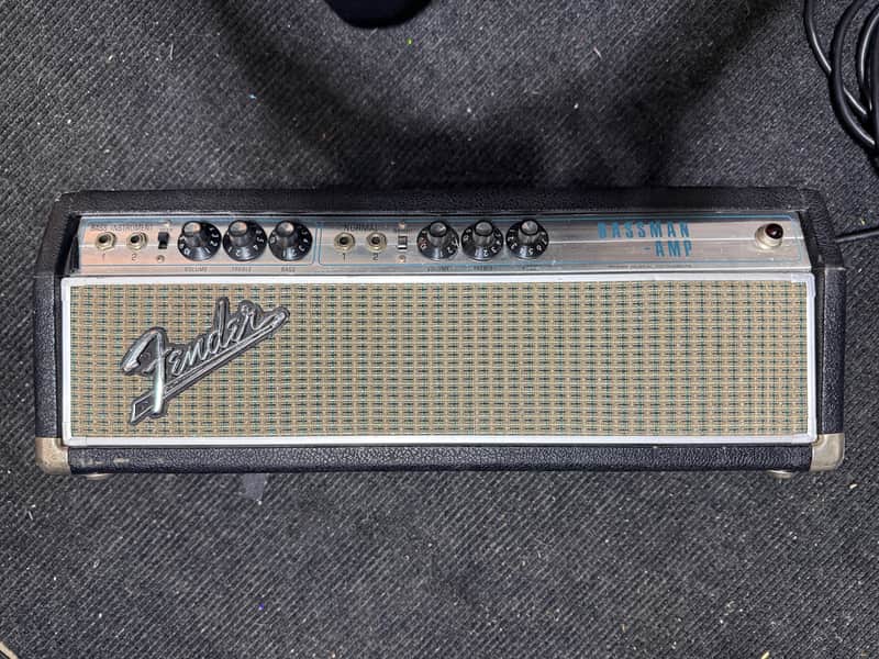 Fender Bassman "Drip Edge" 2-Channel 50-Watt Guitar Amp Head