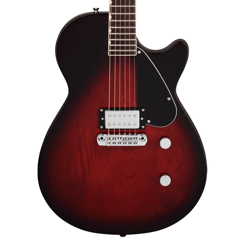 Used Gretsch Electromatic Jet Club 1 Pickup Electric Guitar - Claret Burst image 1