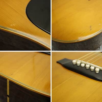 Vintage Tokai '80s made Japan made Acoustic Guitar Cat's Eyes CE-300 Made in Japan image 8