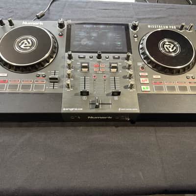 Numark Mixstream Pro 2-Channel Standalone Streaming DJ Console 2021 - Present - Black image 2
