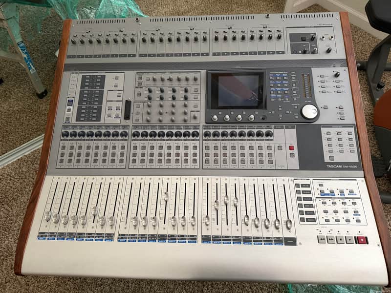 Tascam   DM-4800 Professional Digital Mixing Console  2012 - WOOD AND GRAY image 1