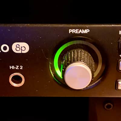 Universal Audio Apollo 8p QUAD (Thunderbolt 2 or 3 - adapter included) Audio Interface 2010s - Black image 2