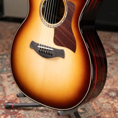 Taylor (1 of 42) Builder's Edition 814ce LTD Grand Auditorium Acoustic/Electric Guitar - Macassar Ebony with Hardshell Case image 4