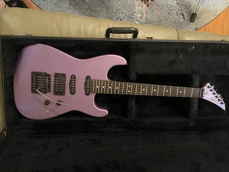 Charvel Pre-production Strat 1985 - Metallic Lavender image 1