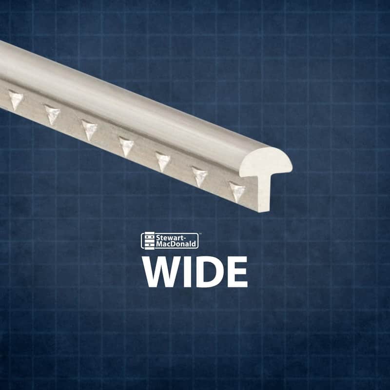 StewMac Wide Fretwire, Wide/High, 2-Foot Piece - 3 Pack image 1