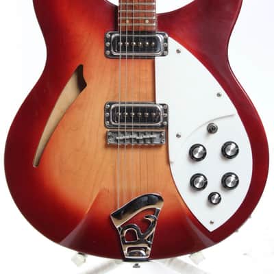 1993 Rickenbacker 330 fireglo image 2