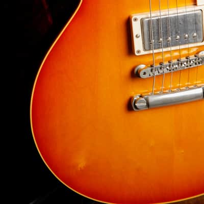Gibson Custom 1958 Les Paul Standard VOS Cherry Sunburst Electric Guitar 2003 Pre-Owned image 8