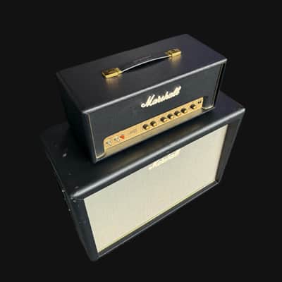 Marshall Origin ORI212 2X12 Guitar Cab, Marshall ORI20H Origin 20 Head & Footswtich image 2