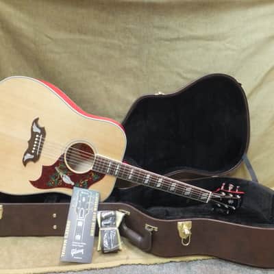 2018 Gibson Dove Limited Edition Natural Super Flamey Back & Sides Mint W/OHSC Free US Shipping!.. image 12