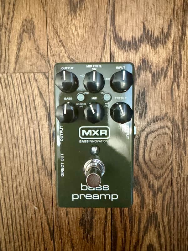 MXR M81 Bass Preamp - Olive image 1