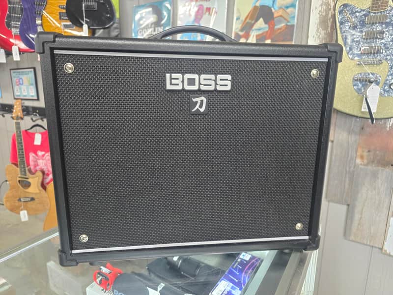Boss Katana-50 MkII EX 50-Watt 1x12" Digital Modeling Guitar Combo 2023 - Black image 1