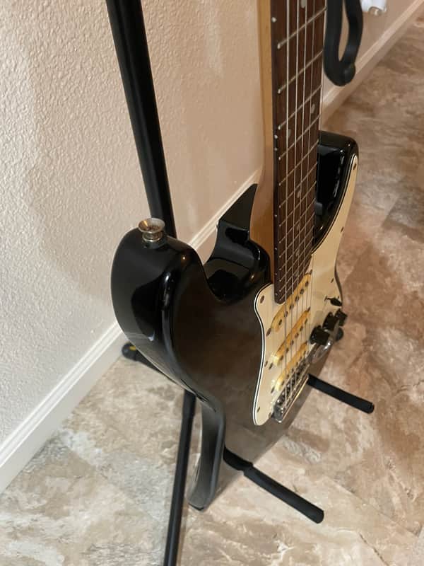 Fender Stratocaster Made in Korea 90s Black Squier Series | Reverb