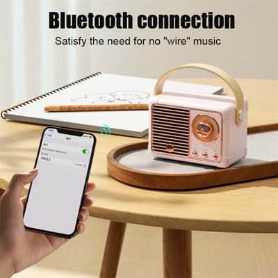 Vintage Radio-Pink image 6