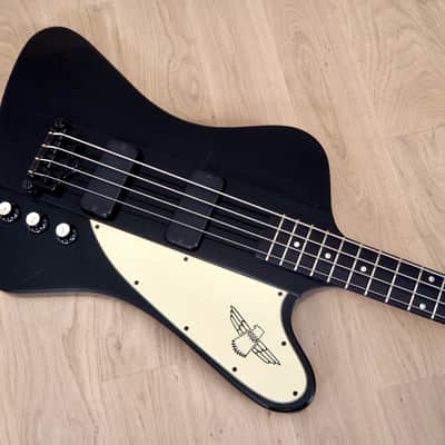 1995 Gibson Thunderbird IV Limited Edition Neck Through Electric Bass Ebony w/ Case image 9