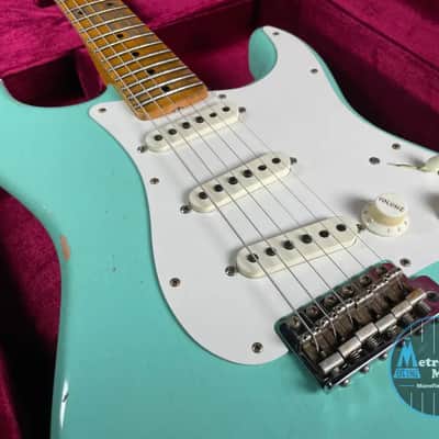 Fender Custom Shop Limited Edition Fat '50s Strat Relic - Super Faded Aged Sea Foam Green image 3