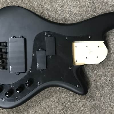 Schecter- Stiletto Stealth 5 body,  fully loaded, satin black image 1