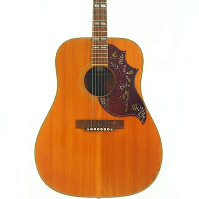 Gibson Hummingbird 1968 Natural Acoustic Guitar – An Icon of the Sixties with Authentic Vintage Character image 1