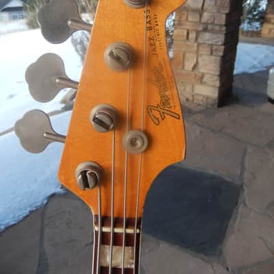 Fender American Vintage '66 Jazz Bass 1966 (RED) image 9