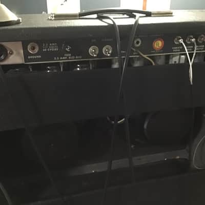 Fender Twin Reverb "Drip Edge" 2-Channel 100-Watt 2x12" Guitar Combo 1968 - 1969 - Silverface image 4
