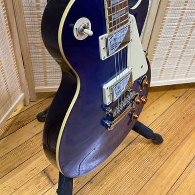Epiphone Les Paul Standard Quilt Top PRO 2012 - Trans Blue image 7
