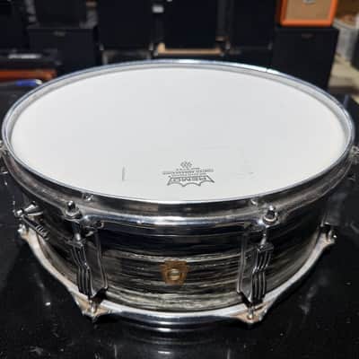 Ludwig Jazz Festival Ringo Snare Drum 1966 - Black Oyster Pearl an ultra rare 14" x 5" original & super clean ! image 6