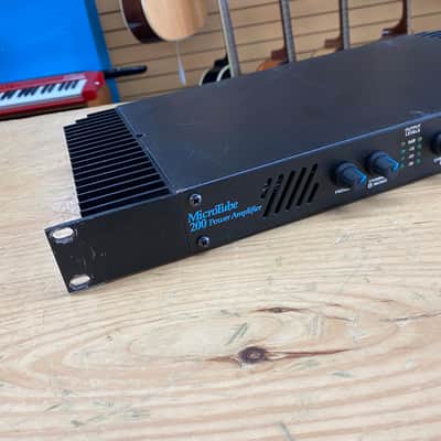 A/DA MicroTube 200 1-Space Rackmount Power Amplifier image 2