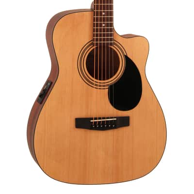 Cort MR600E Vintage Acoustic Electric Guitar With Cutaway | Reverb