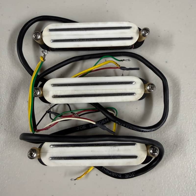 Joe Barden Engineering Stratocaster SSS Pickup Set with Screws and Springs 4.2k Each (P-324) image 1