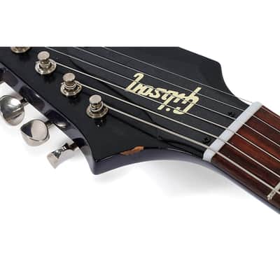 Gibson Custom M2M 1965 Non-Reverse Firebird VOS Electric Guitar Regular Candy Blue imagen 6