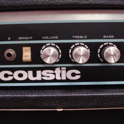 Acoustic 136 bass amp image 2