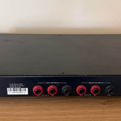 Marshall EL84 20/20 Stereo Valve Power Amplifier 1999 - Gold+Schwarz image 8