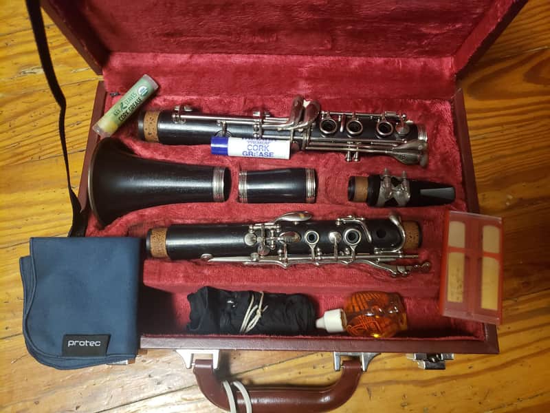 Buffet Crampon E11 Wood Clarinet--New Pads, Vandoren 5RV Mouthpiece! image 1